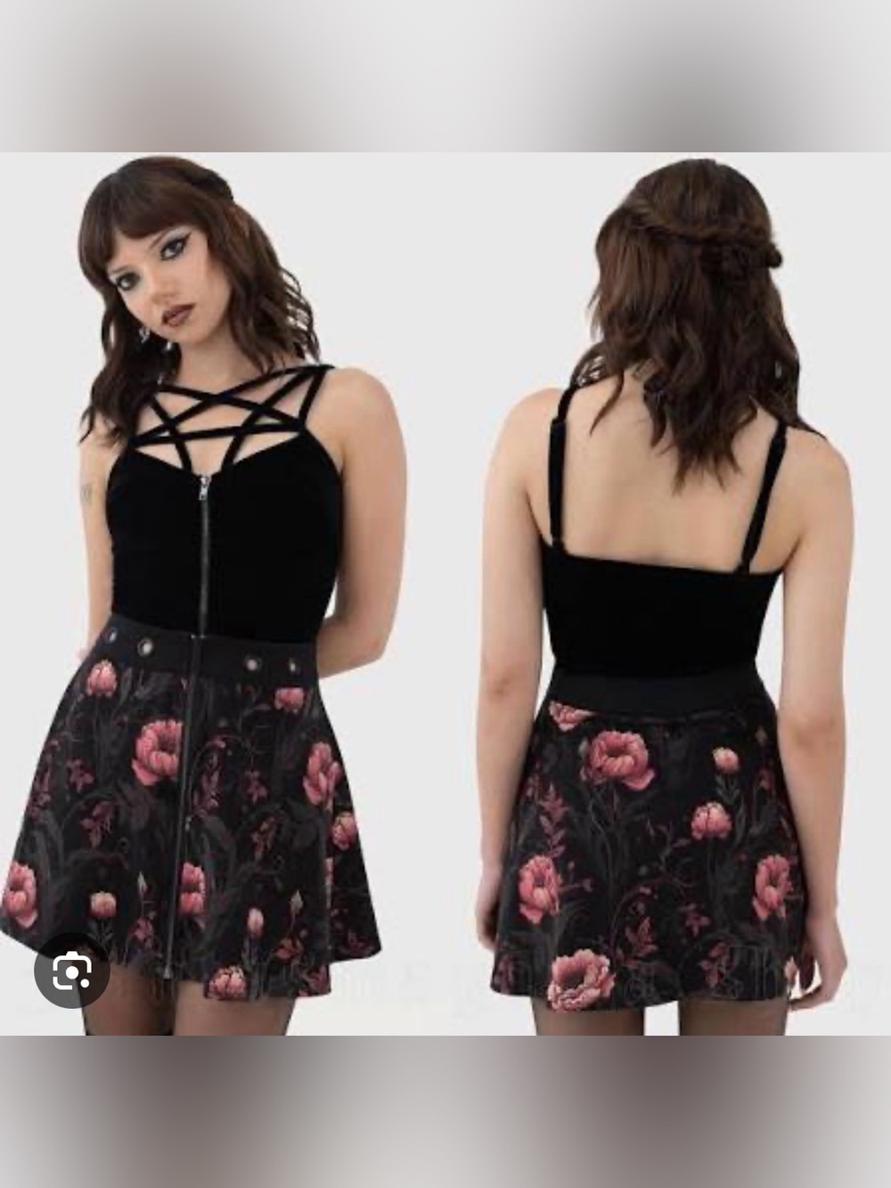 Killstar Cottage Chorus Skirt